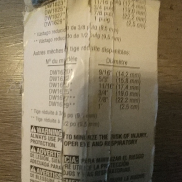 Brand new dewalt 7/8x6 drill bit - Picture 7 of 8